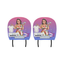 Load image into Gallery viewer, Personalized Car Headrest Covers