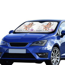 Load image into Gallery viewer, Custom Car windshield shade, Auto sun shade,Personalized Windshield Car 55inchesx30inches