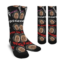 Load image into Gallery viewer, Personalized Socks, Put Any Face On Socks,
