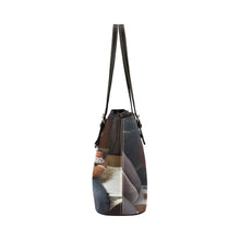 Load image into Gallery viewer, Custom Small Photo Leather Tote Bag