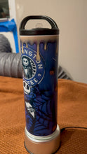 Load image into Gallery viewer, 3D Inflated Jack Skellington Coffee Stainless Steel Tumbler - Spooky and Stylish Drinkware
