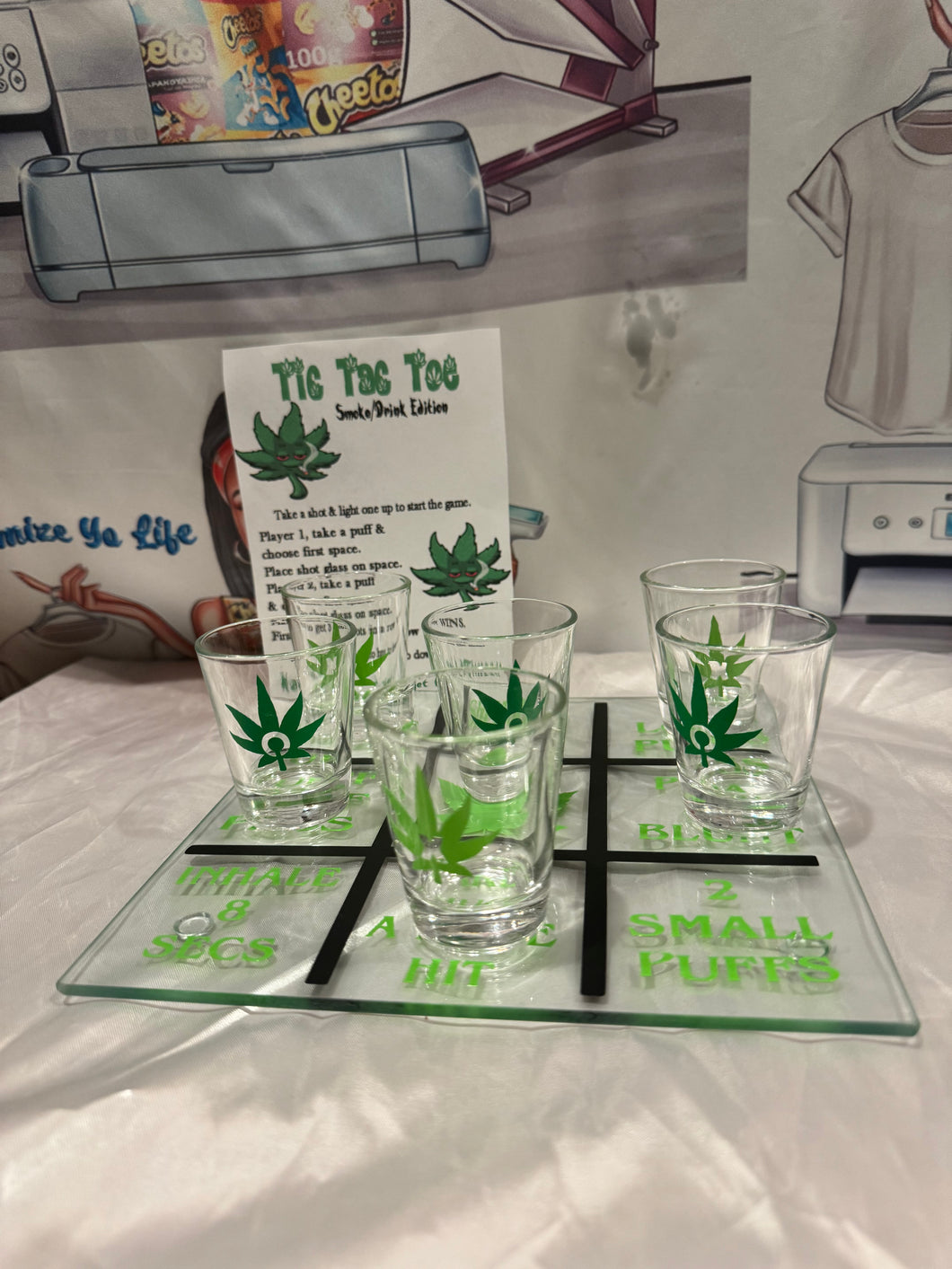 Smoke Drink Tic-Tac-Toe