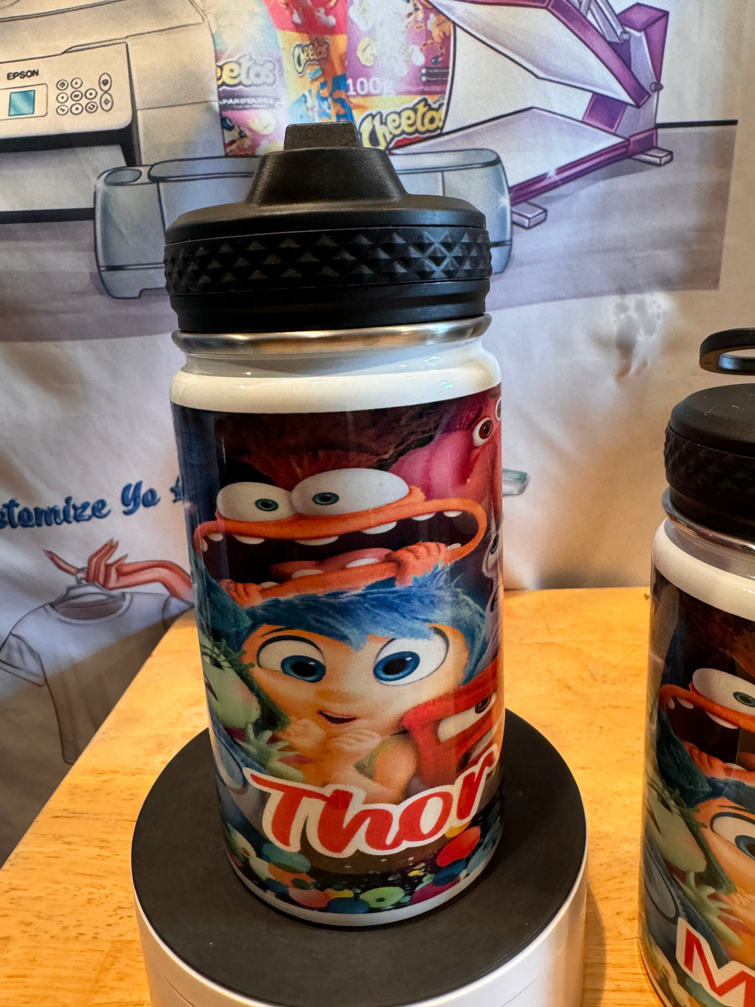 Kids Tumbler 12oz Custom Inspired Inside Out 2