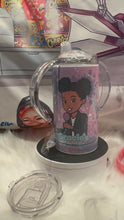 Load image into Gallery viewer, Personalized 2 Lid Sippy Cup Tumbler/ Toddler Tumbler  - 12 oz - personalized for baby, toddlers, Christmas gift for kids, baby shower birthday
