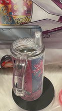 Load image into Gallery viewer, Personalized 2 Lid Sippy Cup Tumbler/ Toddler Tumbler  - 12 oz - personalized for baby, toddlers, Christmas gift for kids, baby shower birthday
