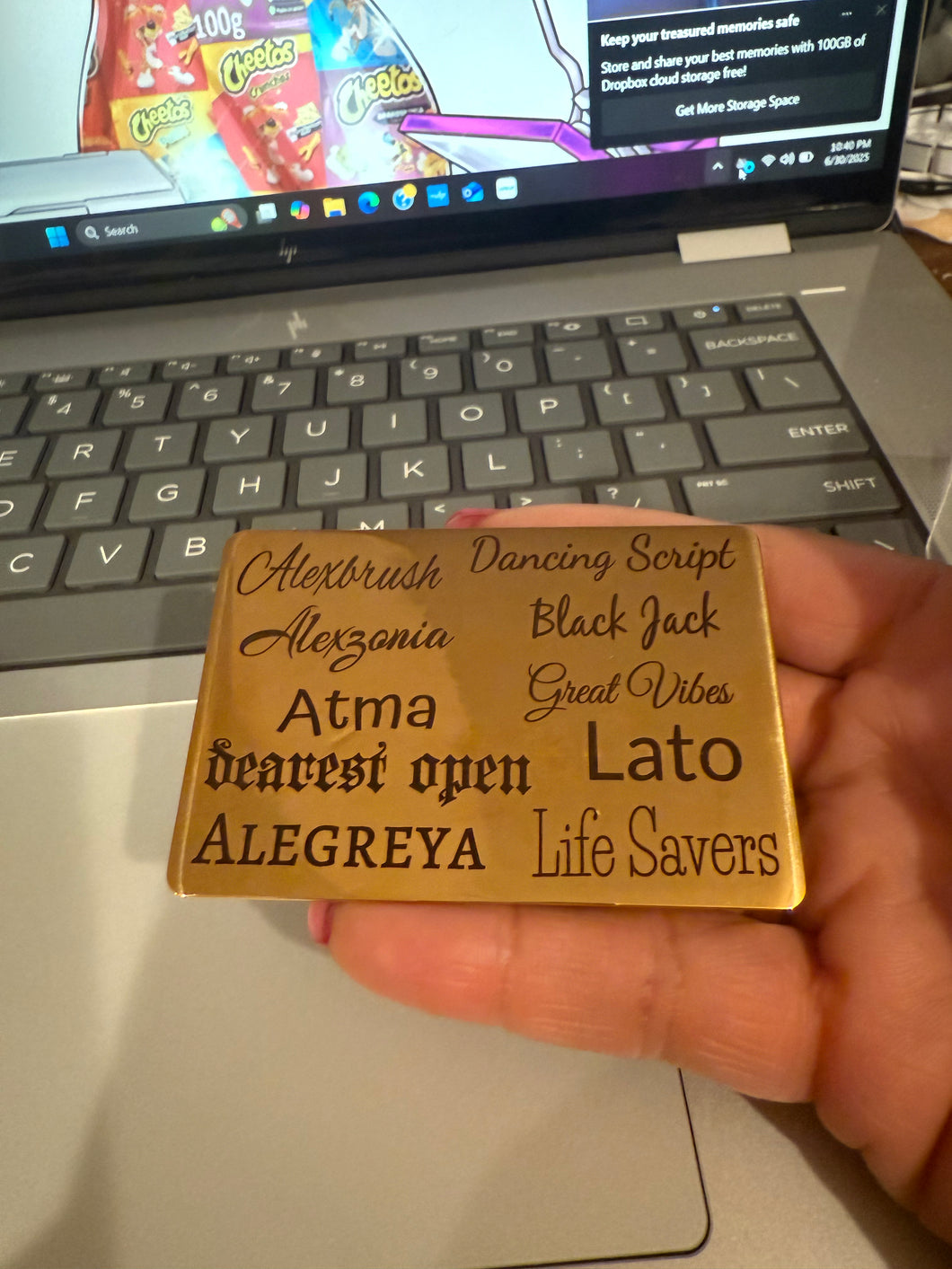 Personalized Ring (Silver or Gold)