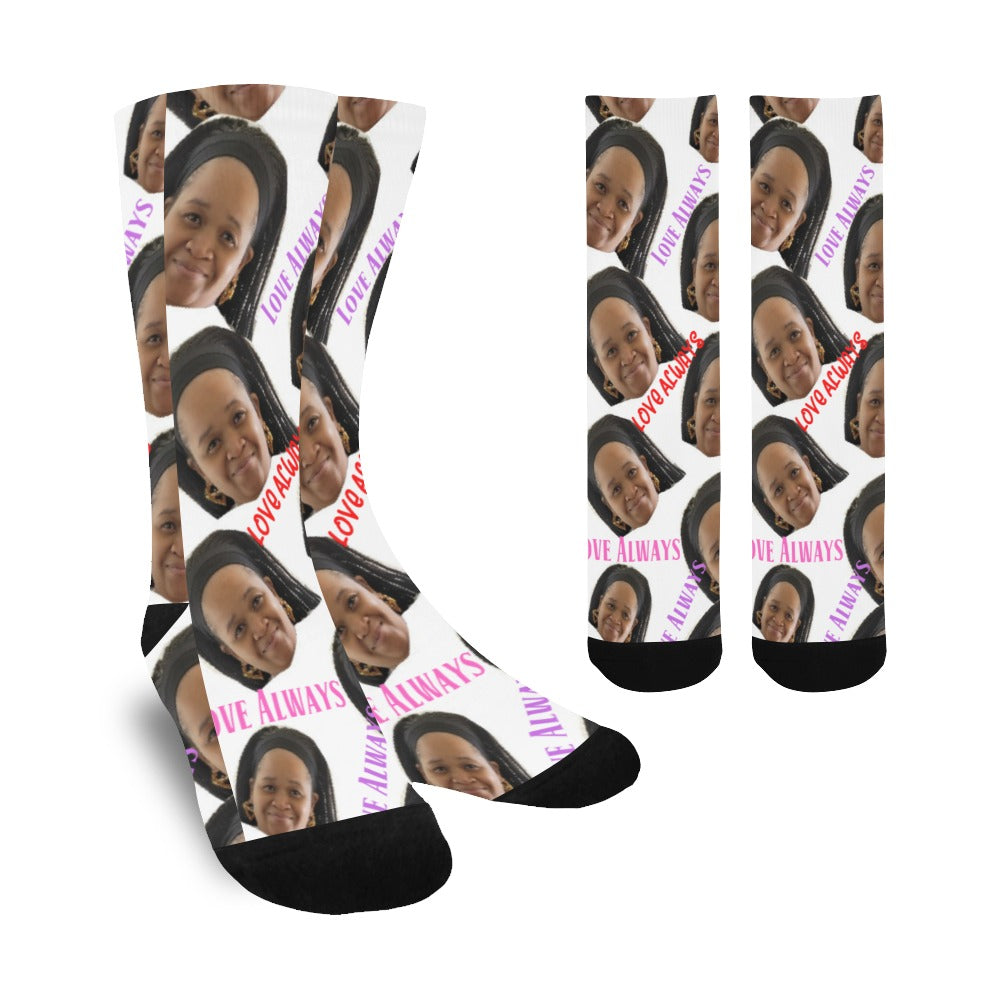 Personalized Socks, Put Any Face On Socks,