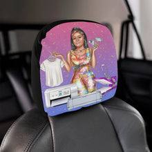 Load image into Gallery viewer, Personalized Car Headrest Covers
