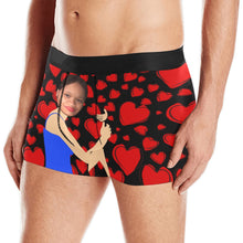 Load image into Gallery viewer, Personalized Photo Gift for Boyfriend/Husband,Custom Personalized Boxer Briefs,Face Underwear Hang With Babe ,Custom Men underwear,Anniversary/Birthday Gift for Him
