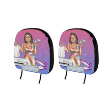 Load image into Gallery viewer, Personalized Car Headrest Covers
