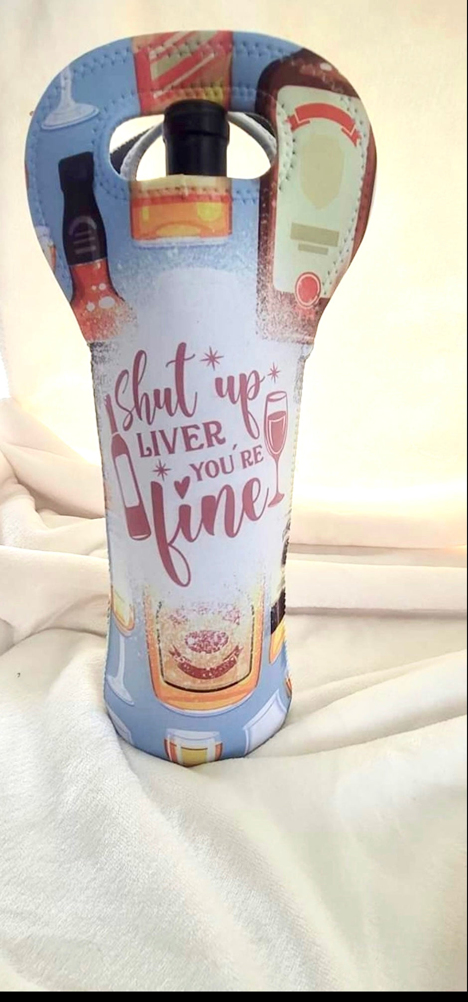 Wine Tote I Neoprene Wine Bottle Bag