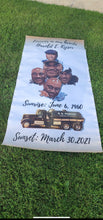 Load image into Gallery viewer, Personalized Memorial Grave Blanket,Memorial Grave Marker, Memorial Keepsakes,Memorial Home Going
